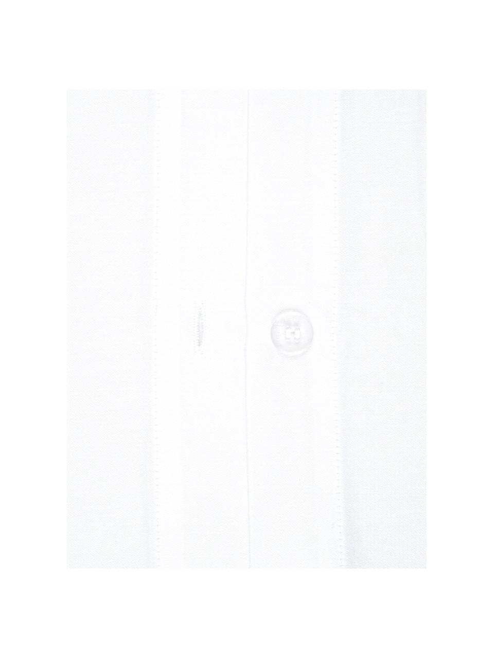 Pościel z satyny bawełnianej Comfort, Biały, 135 x 200 cm + 1 poduszka 80 x 80 cm