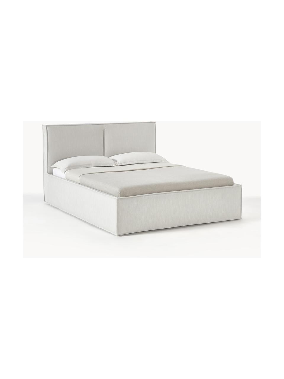 Letto imbottito con contenitore Piumotto, letto con cuscini