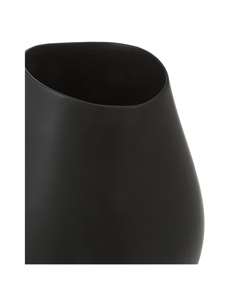 Vaso fatto a mano in gres Opium, diverse misure, Gres, Nero, Ø 26 x Alt. 28 cm