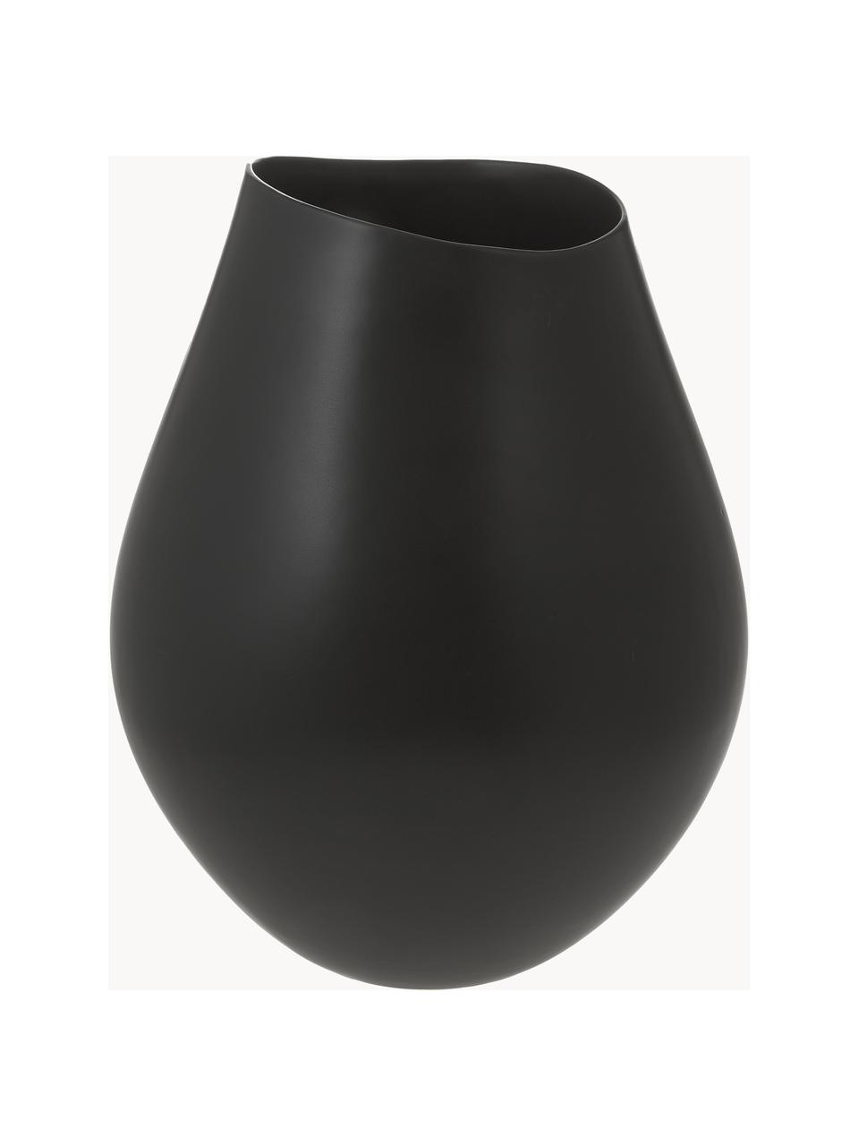 Vaso fatto a mano in gres Opium, diverse misure, Gres, Nero, Ø 26 x Alt. 28 cm