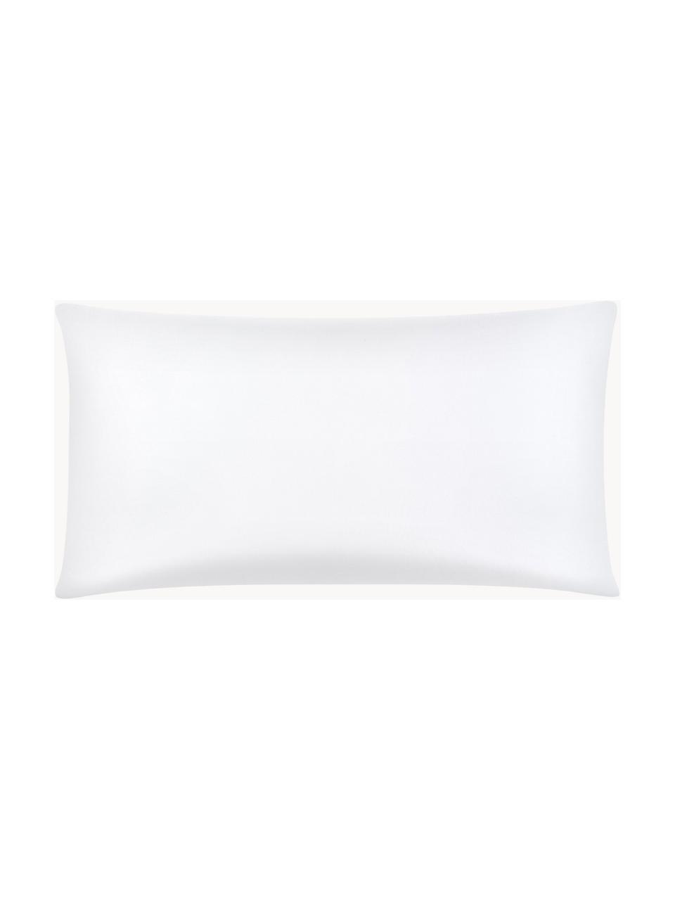 Funda de almohada de satén Comfort, Blanco, An 45 x L 85 cm