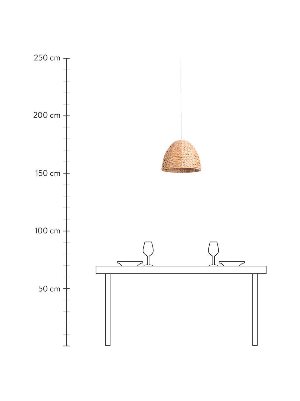 Suspension Corb, Brun clair, Ø 35 x haut. 26 cm
