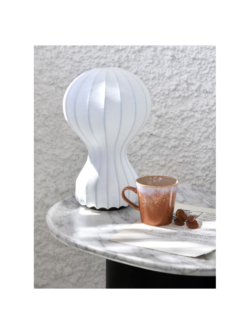 Grande lampe à poser Gatto, intensité lumineuse variable, Blanc, Ø 30 x haut. 60 cm