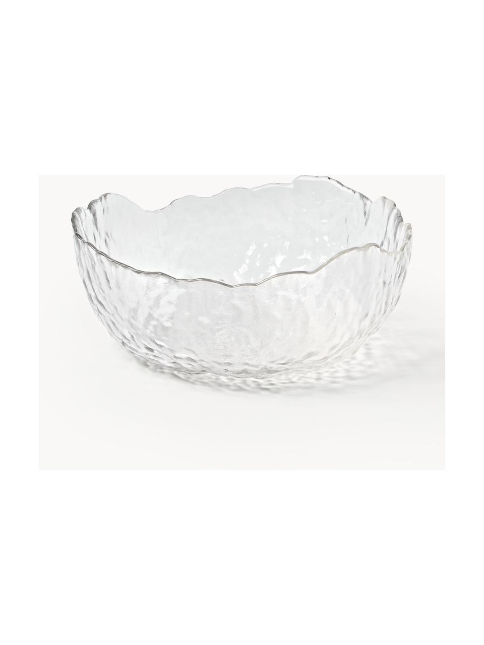 Cuenco de vidrio Arlo, Vidrio, Transparente, Ø 24 x Al 11 cm