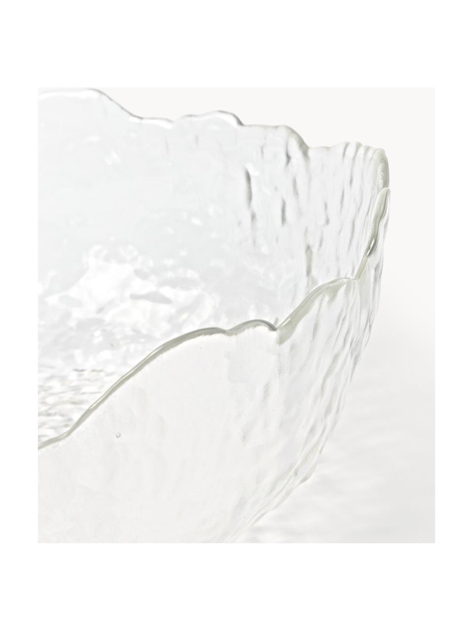 Schüssel Arlo aus Glas, Glas, Transparent, Ø 24 x H 11 cm