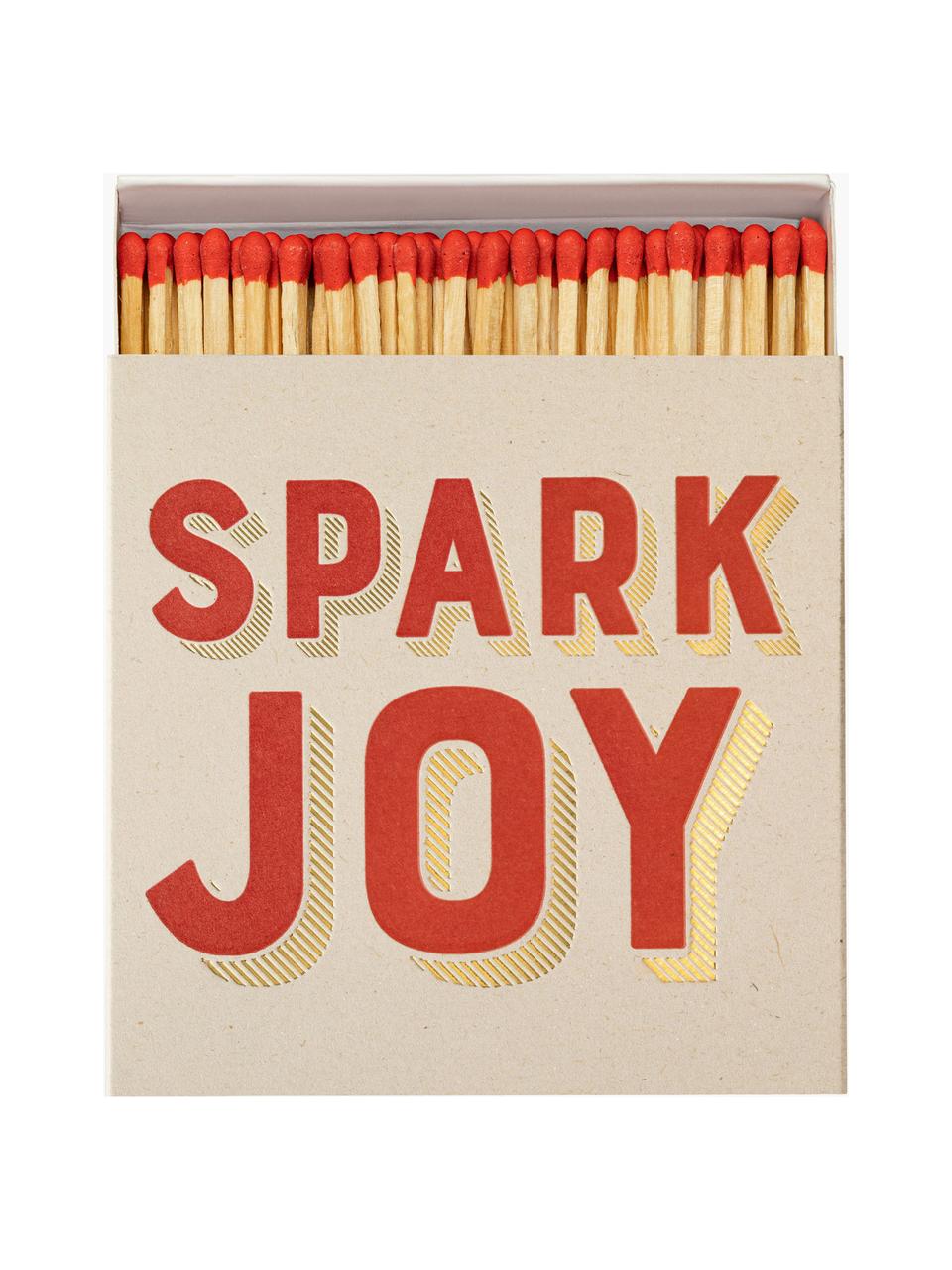 Design Streichholzschachtel Spark Joy, Box: Karton Dieses Produkt wir, Spark Joy, B 11 x H 11 cm