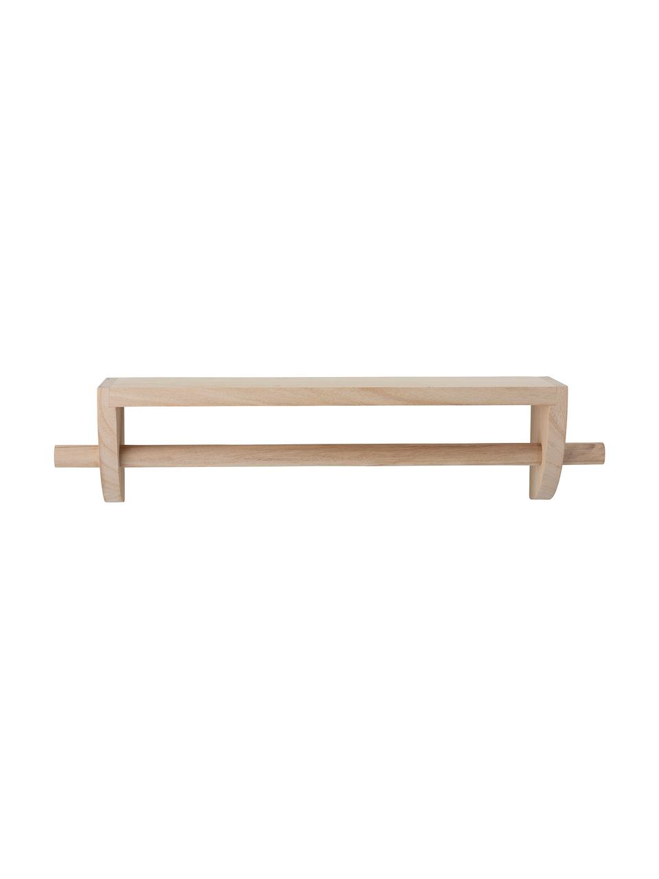 Wandrek Mingus van paulowniahout, Paulowniahout, Paulowniahout, B 60 x H 14 cm