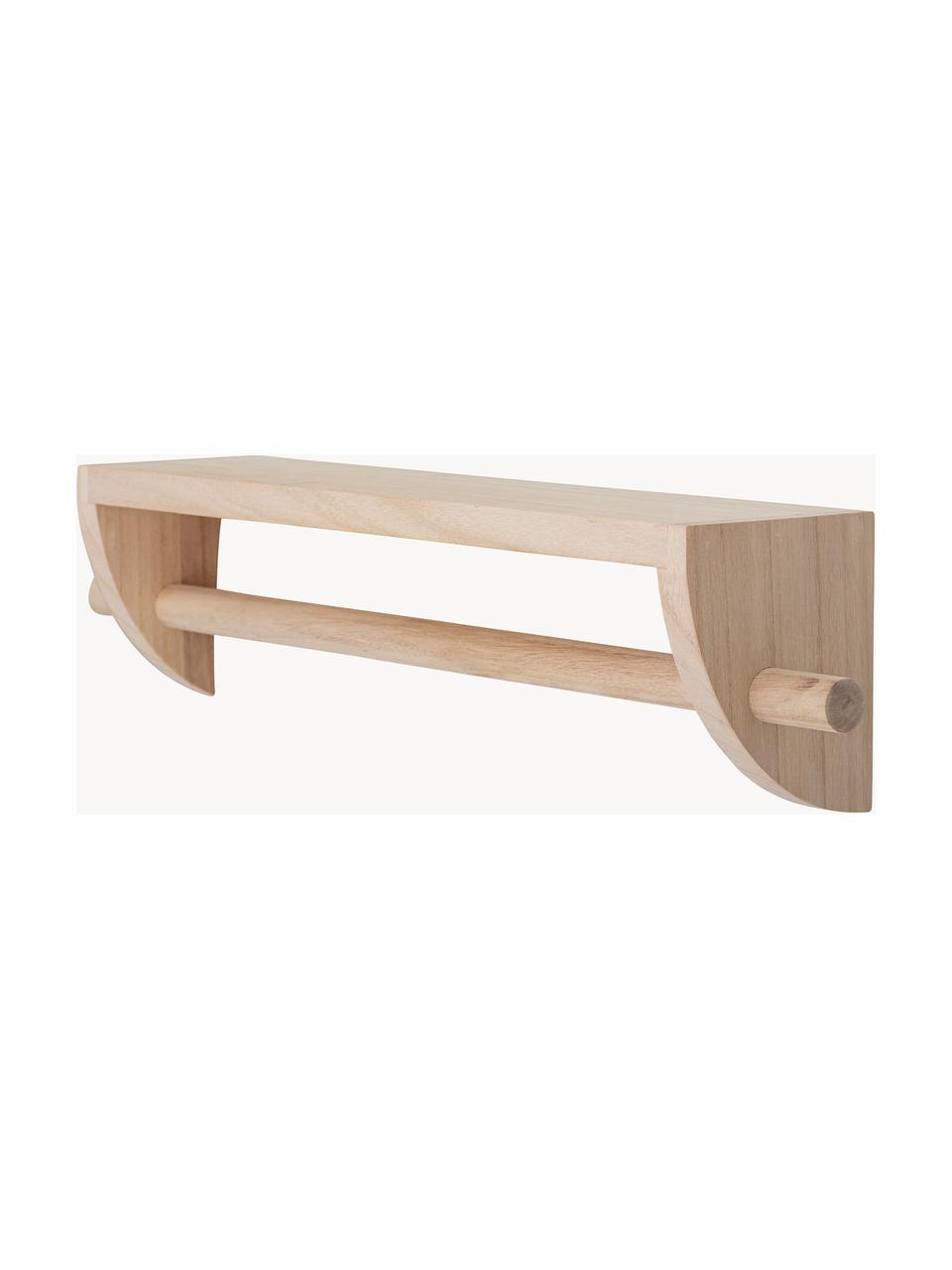 Wandrek Mingus van paulowniahout, Paulowniahout, Paulowniahout, B 60 x H 14 cm