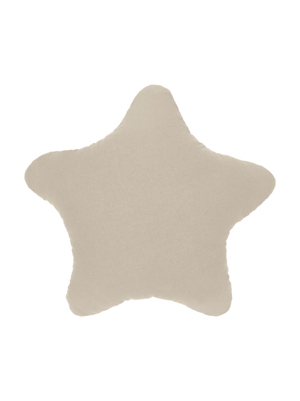 Poduszka z dzianiny Sparkle, Beżowy, S 45 x D 45 cm