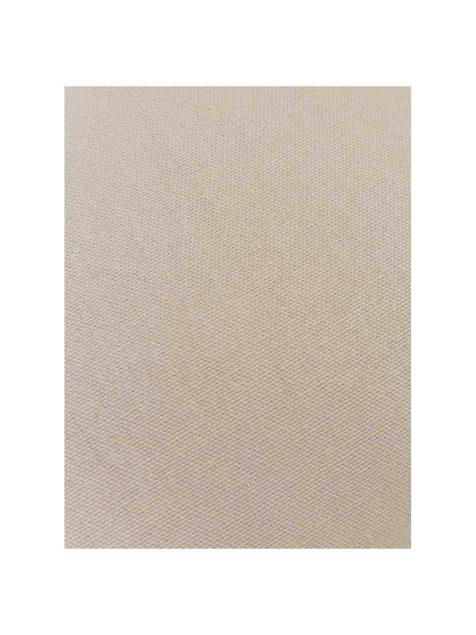 Grobstrick-Kissen Sparkle, Bezug: 100 % Baumwolle, Beige, B 45 x L 45 cm