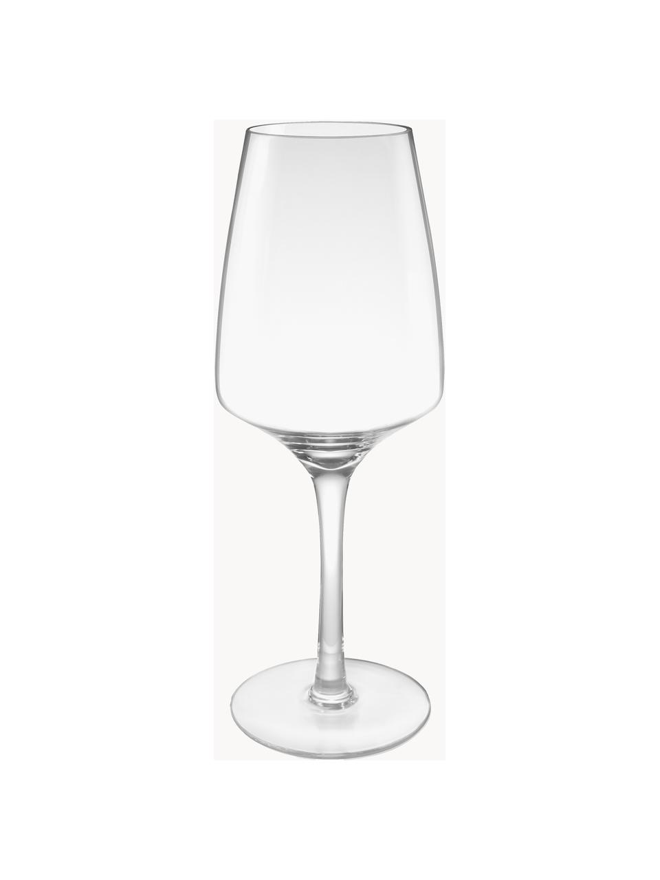 Copas de vino tinto de cristal Experience, 6 uds., Cristal, Transparente, Ø 8 x Al 23 cm, 450 ml