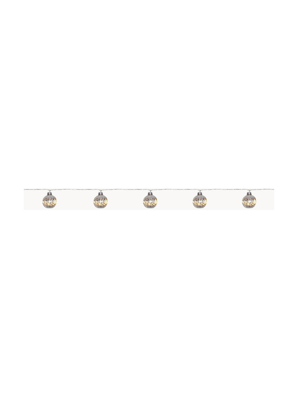 LED-Lichterkette Solo 170 cm, Silberfarben, L 170 x H 4 cm