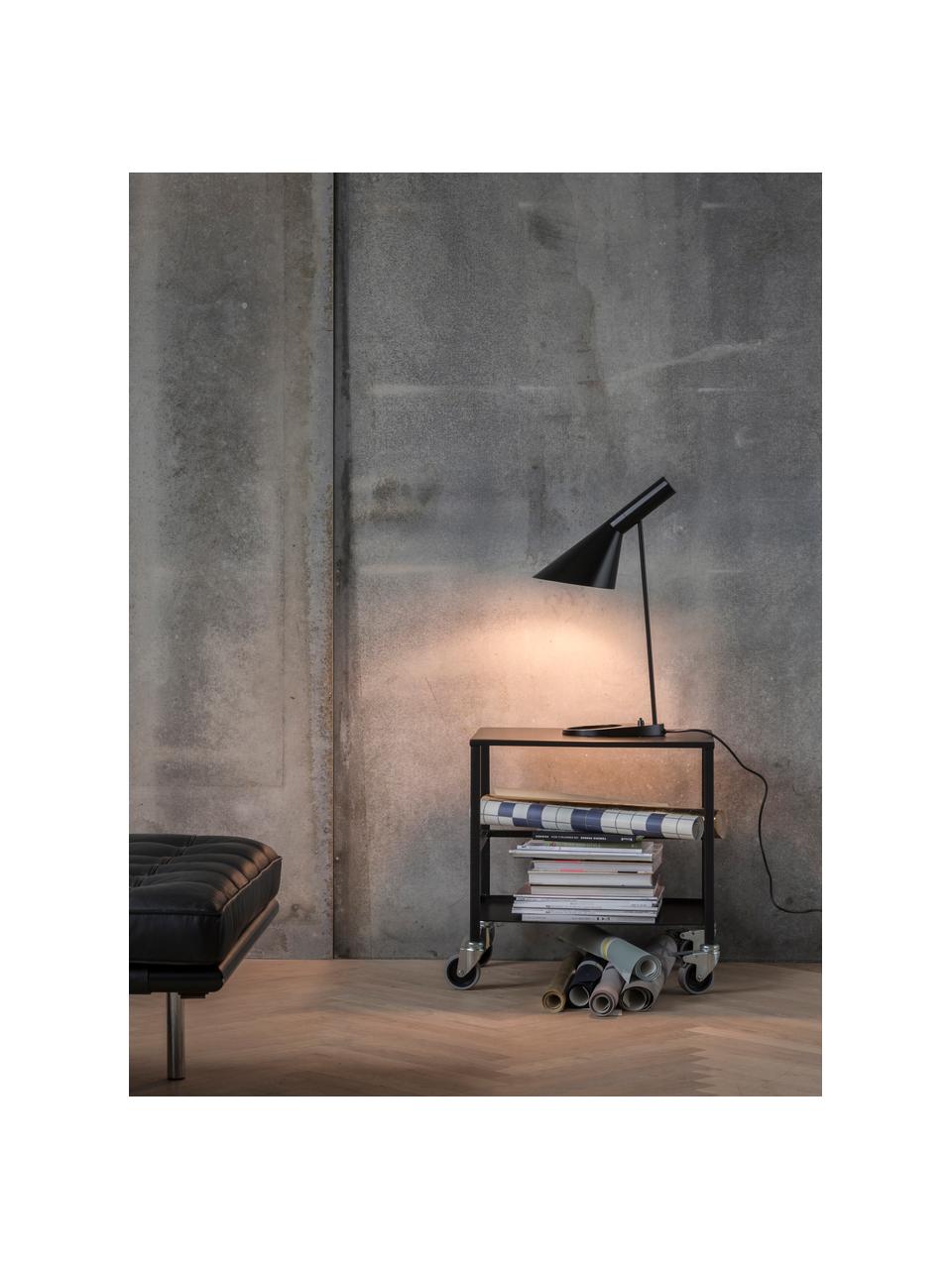 Bureaulamp AJ, verschillende formaten, Lamp: gecoat staal, Zwart, Ø 25 x H 43 cm