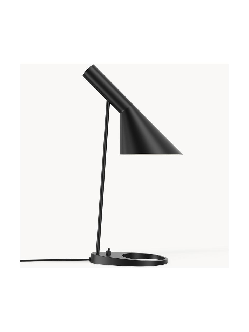 Lampada da scrivania AJ, varie misure, Lampada: acciaio rivestito, Nero, Larg. 35 x Alt. 56 cm