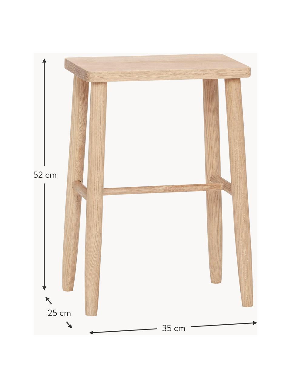 Tabouret en chêne Folk, Bois de chêne

Ce produit est fabriqué à partir de bois certifié FSC® issu d'une exploitation durable, Bois de chêne, larg. 35 x haut. 52 cm