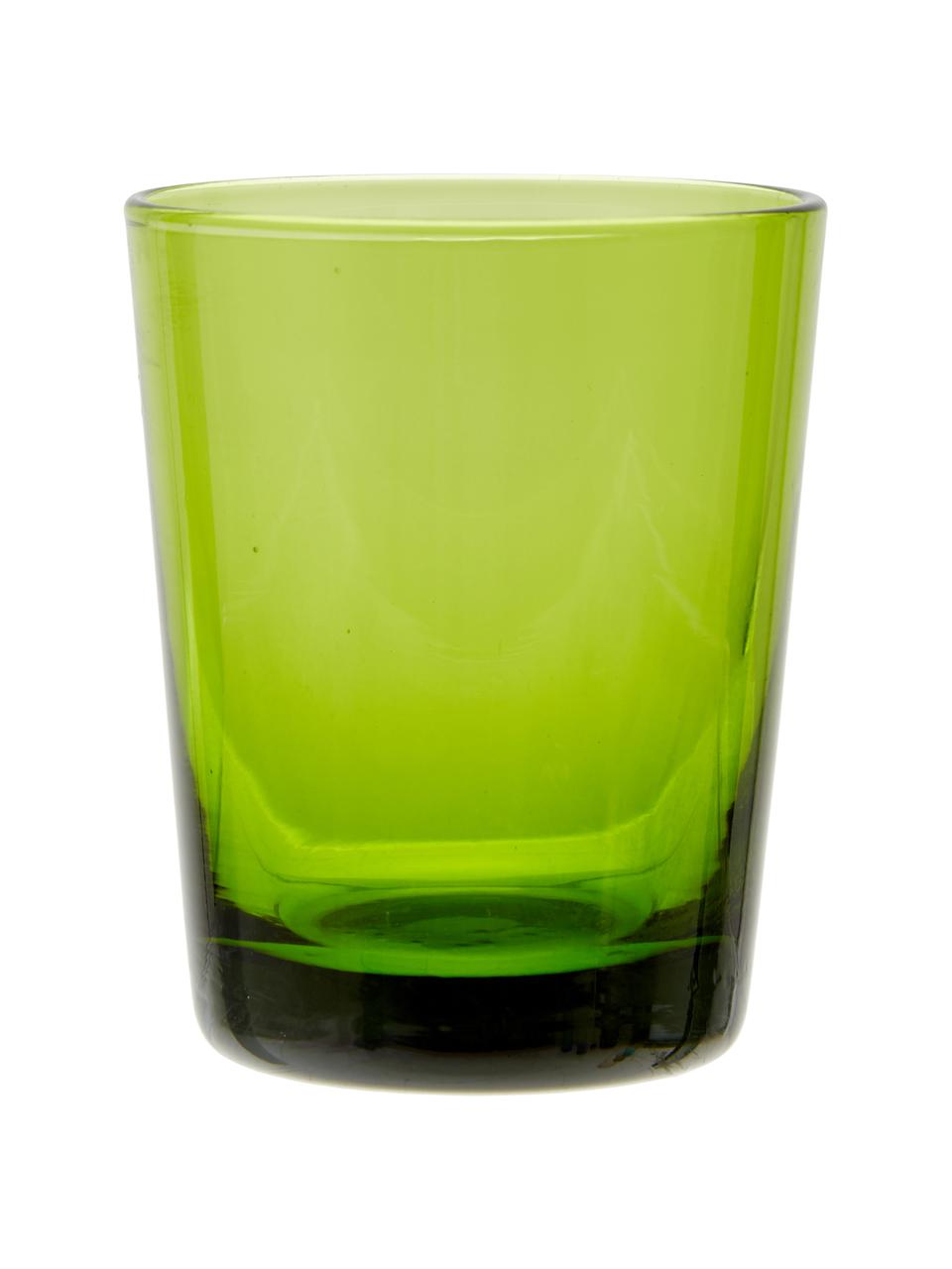 Verres à liqueur soufflés bouche Diseguale, 6 élém., Verre, soufflé bouche, Multicolore, Ø 6 x haut. 6 cm, 90 ml