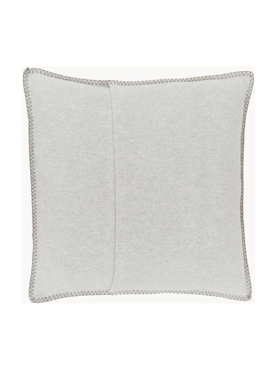 Housse de coussin 50x50 motif cerf Sylt, 85 % coton, 8 % viscose, 7 % polyacrylique

Le polaire est fait d'un tissu de coton épais à surface rugueuse. Les housses de coussin en polaire sont moelleuses, douces et agréablement chaudes, Beige clair, nougat, larg. 50 x long. 50 cm