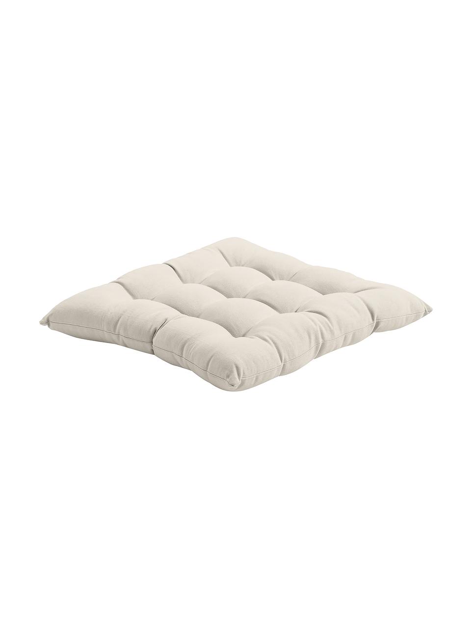 Sitzkissen Ava, 2 Stück, Bezug: 100% Baumwolle, Beige, B 40 x L 40 cm