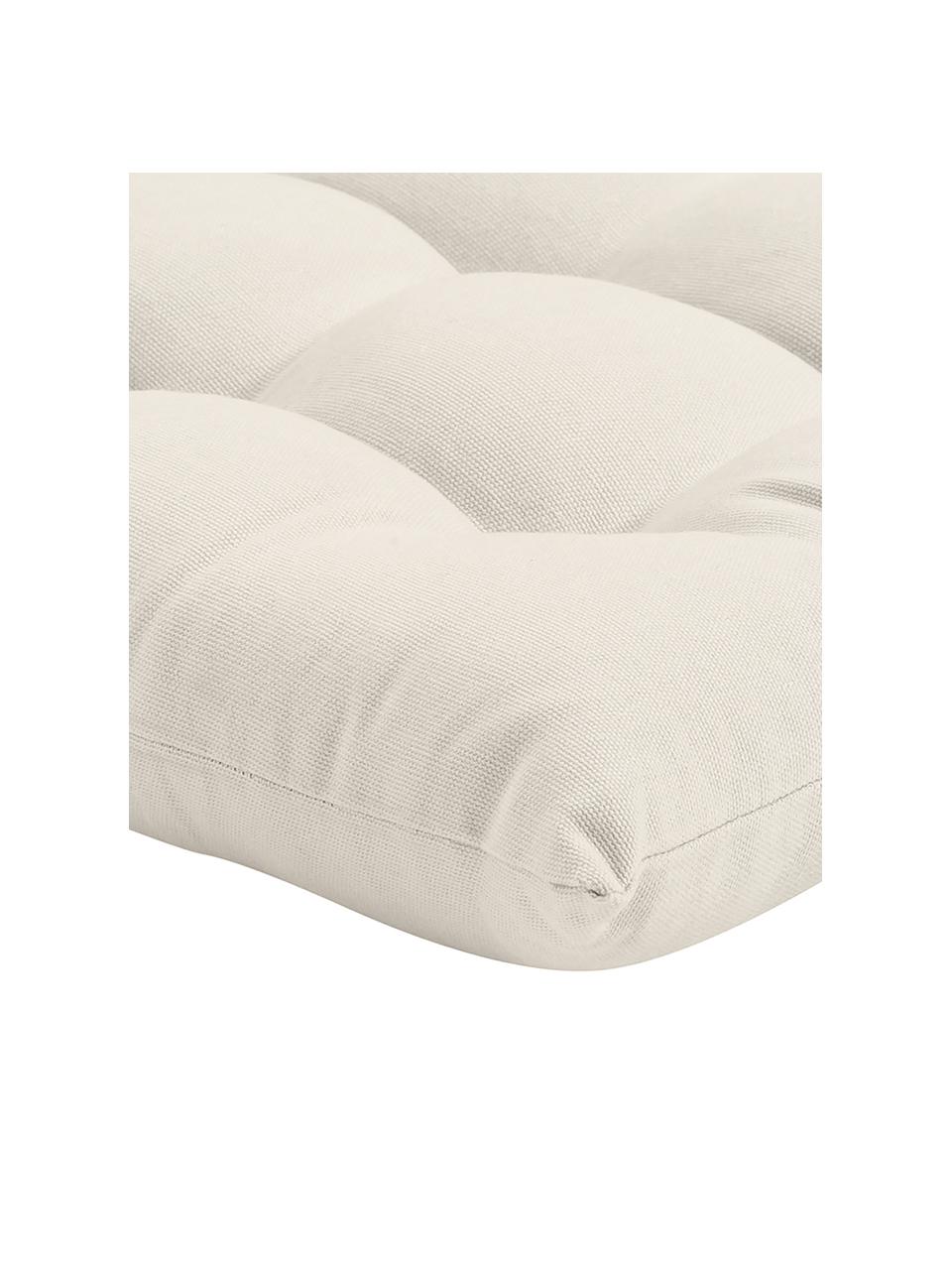 Sitzkissen Ava, 2 Stück, Bezug: 100% Baumwolle, Beige, B 40 x L 40 cm
