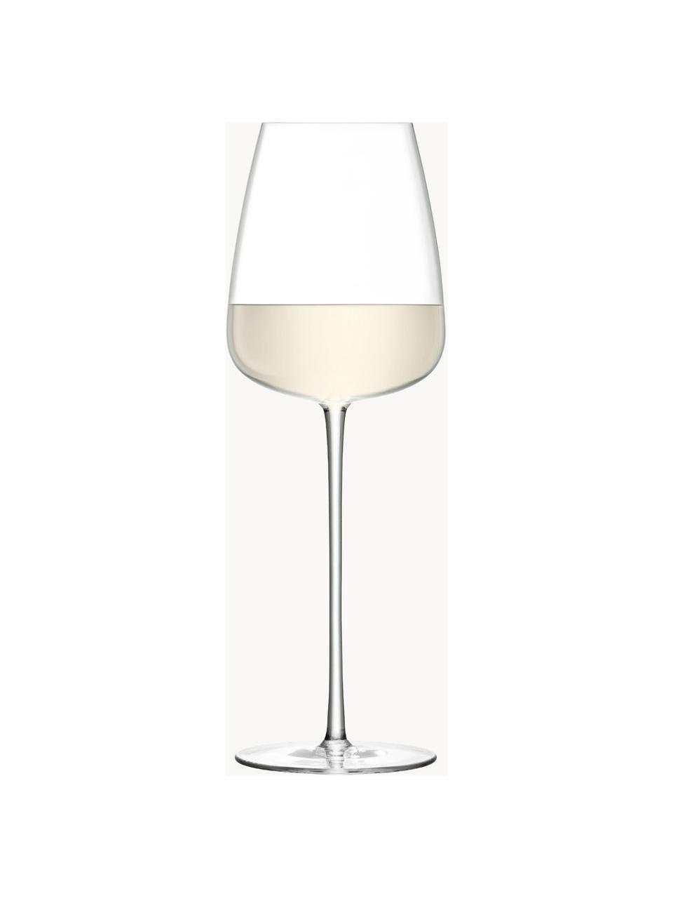 Kieliszek do białego wina ze szkła dmuchanego  Wine Culture, 2 szt., Szkło, Transparentny, Ø 9 x W 26 cm, 490 ml