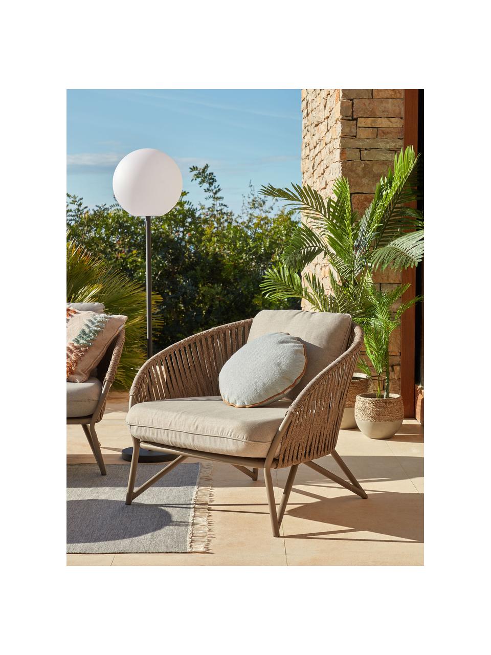 Umělá palma v květináči Palme, Umělá hmota, Zelená, D 84 cm