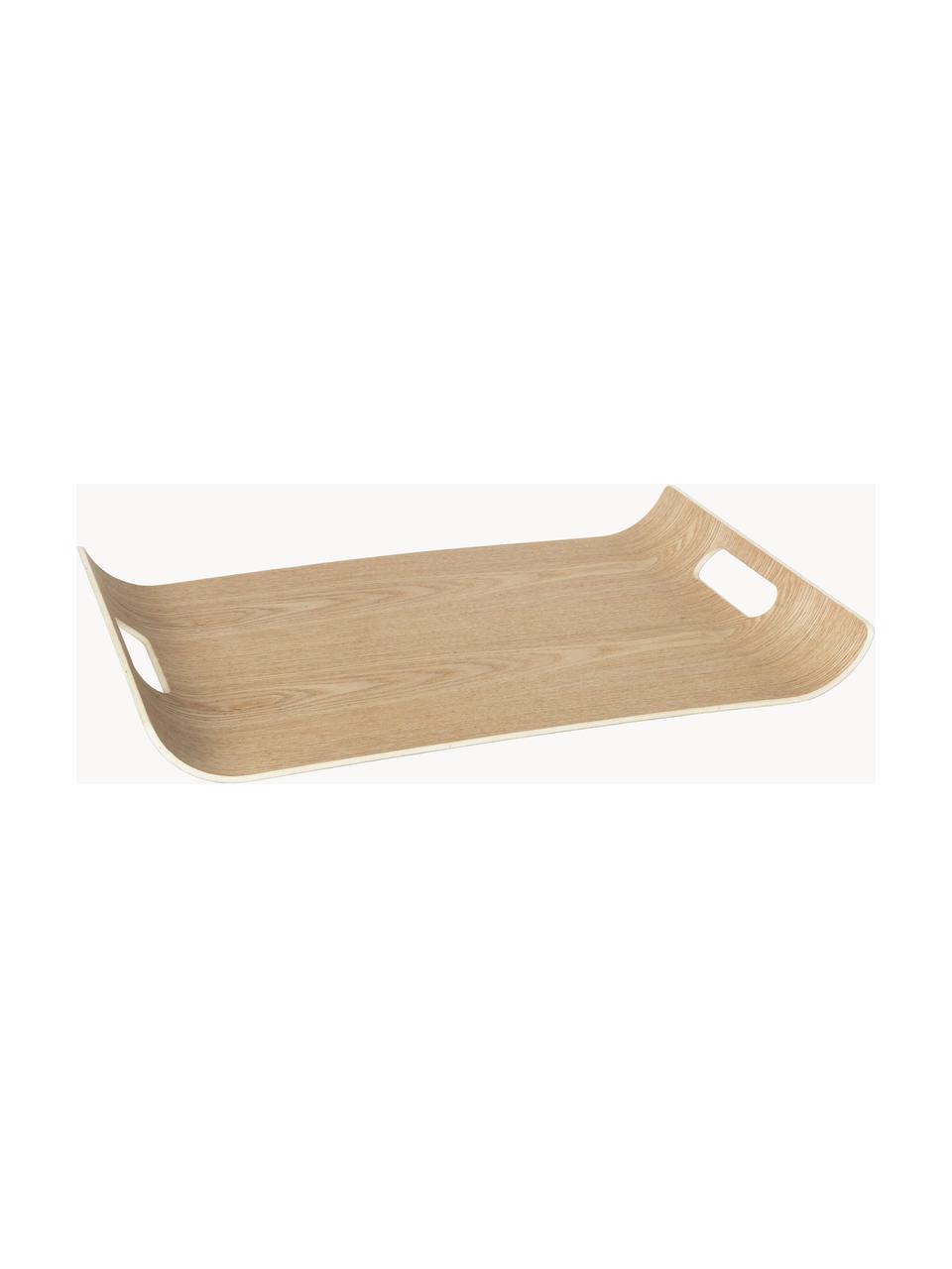 Deko-Tablett Wilo aus Holz, Holz, Helles Holz, B 43 x T 31 cm