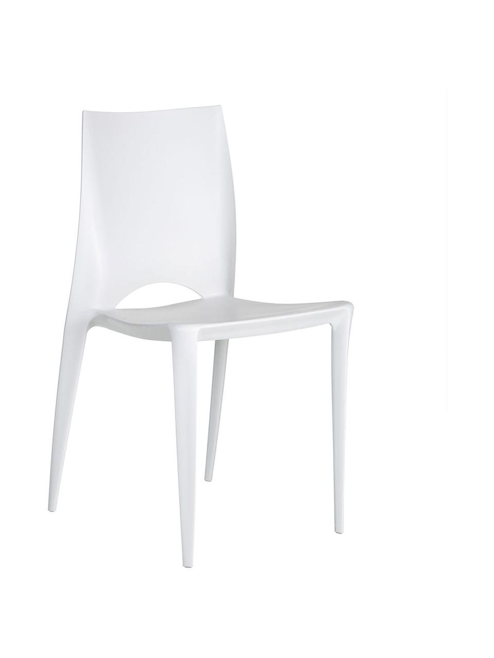 Silla Binster, Polipropileno, Blanco, An 44 x Al 84 cm