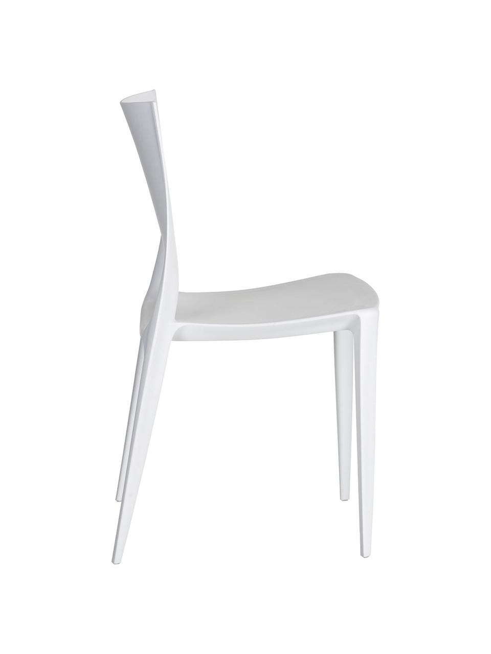 Silla Binster, Polipropileno, Blanco, An 44 x Al 84 cm