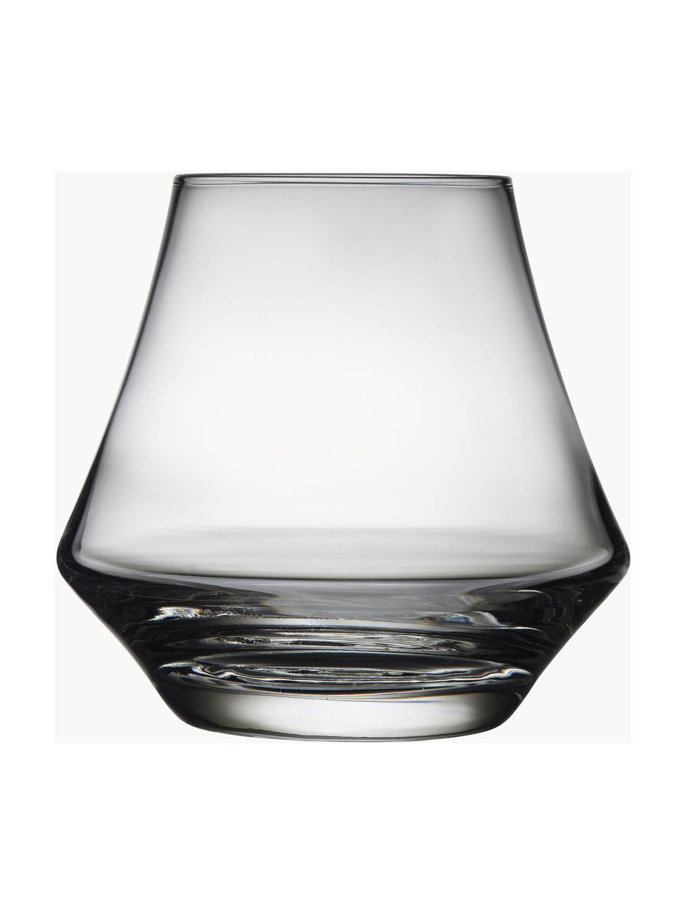 Whiskeygläser Juvel, 6 Stück, Glas, Transparent, Ø 6 x H 9 cm, 290 ml