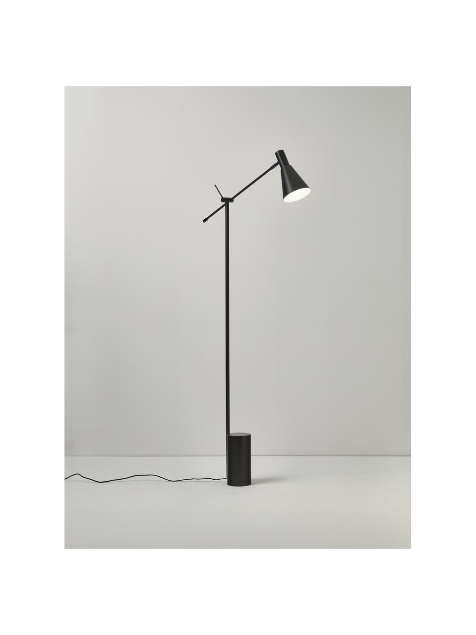 Lampa do czytania Sia, Czarny, S 60 x W 162 cm