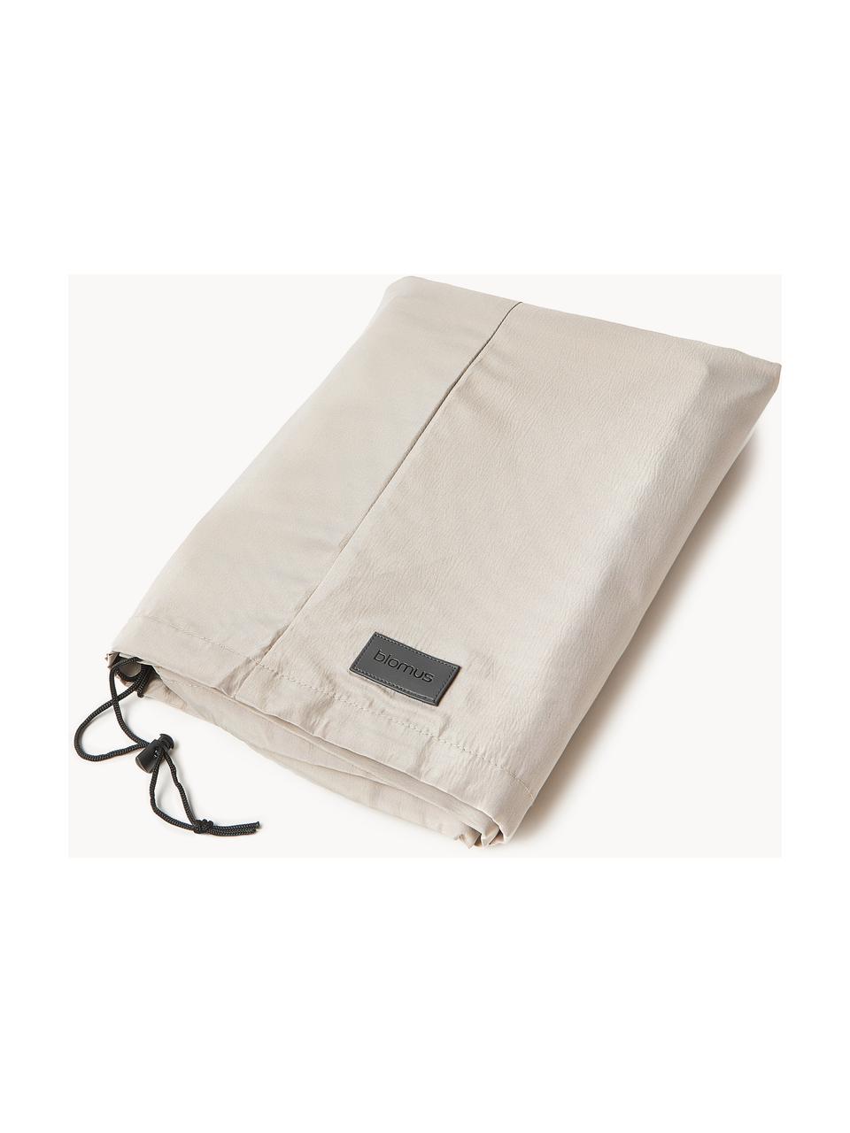 Funda protectora de exterior para módulo esquinero Grow, Fibra sintética, Gris claro, An 240 x L 260 cm (para camas de 200 x 200 cm)