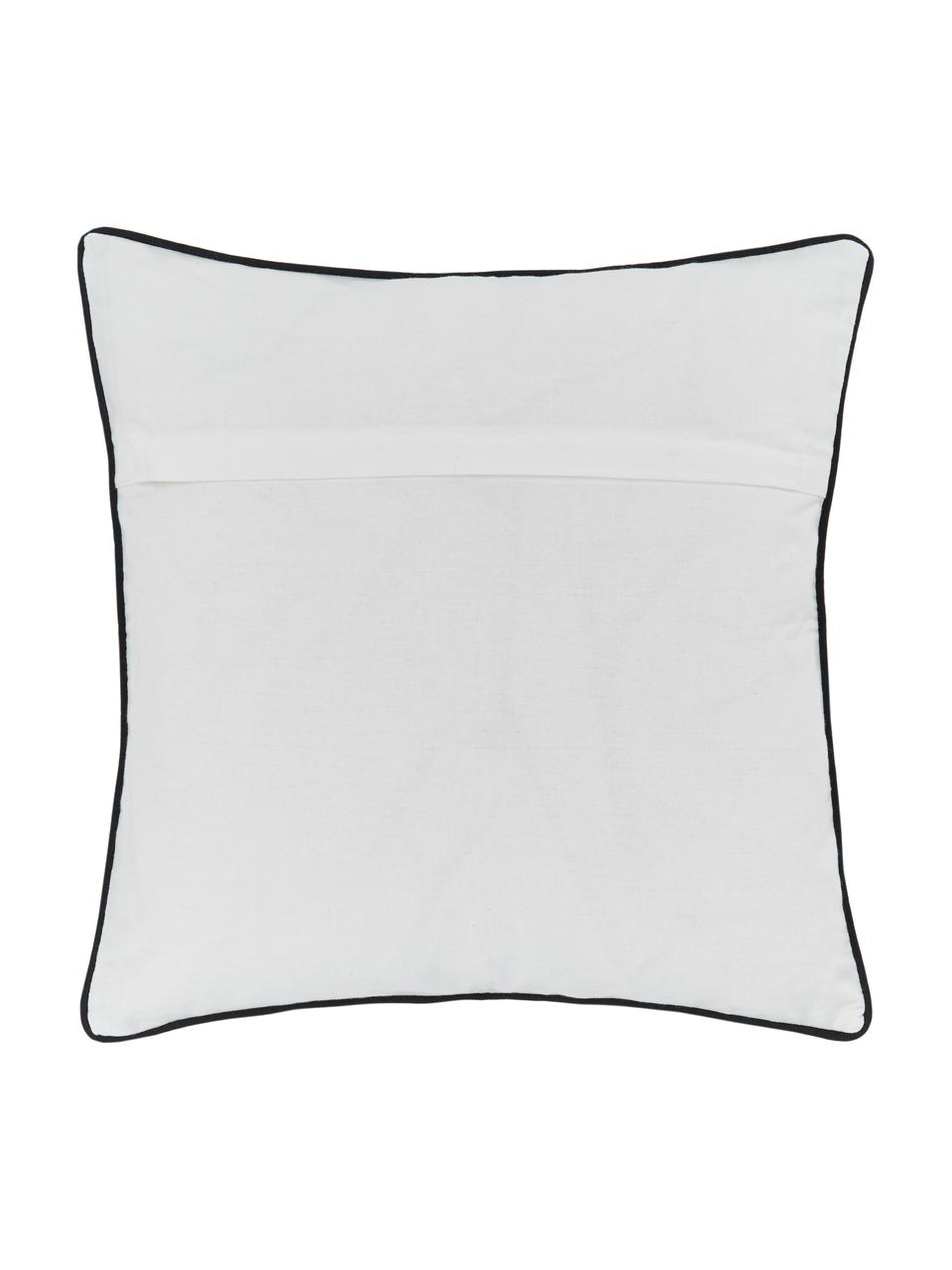 Housse de coussin 45x45 Charms, 2 pièces, Blanc, noir, bleu