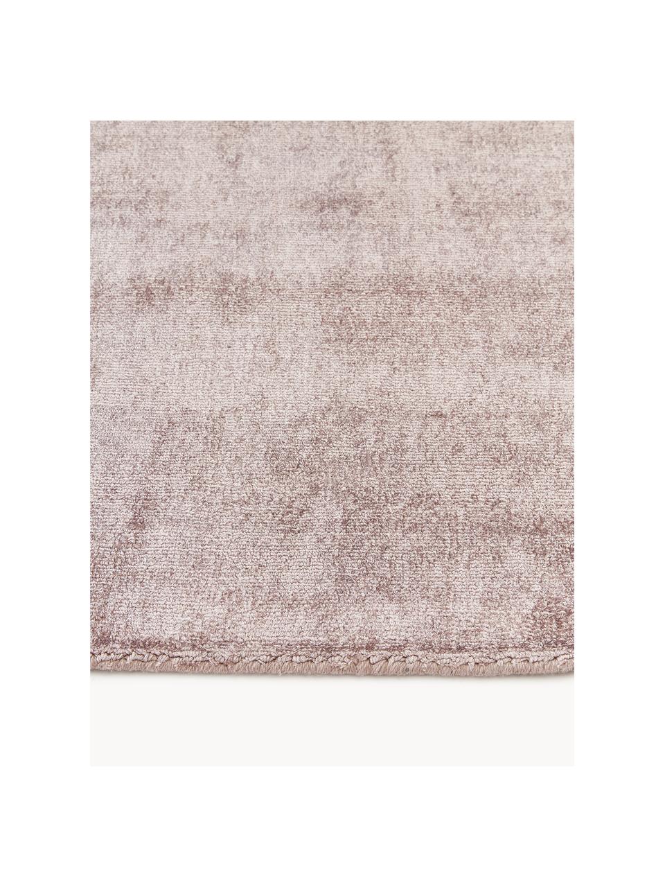 Tapis en viscose tissé main Jane, Lavande, larg. 80 x long. 150 cm (taille XS)