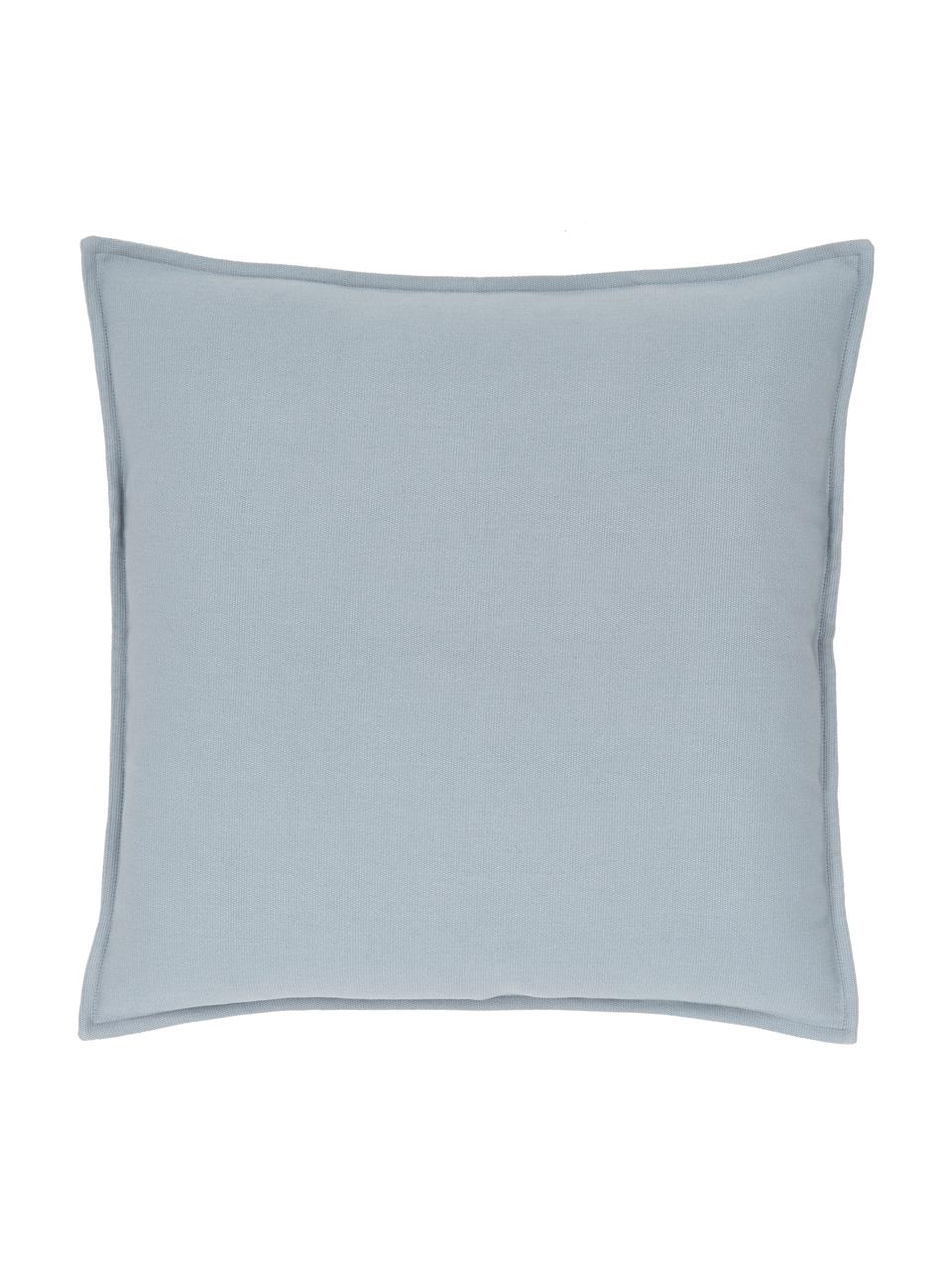 Federa arredo in cotone azzurro Mads, 100% cotone, Blu, Larg. 50 x Lung. 50 cm