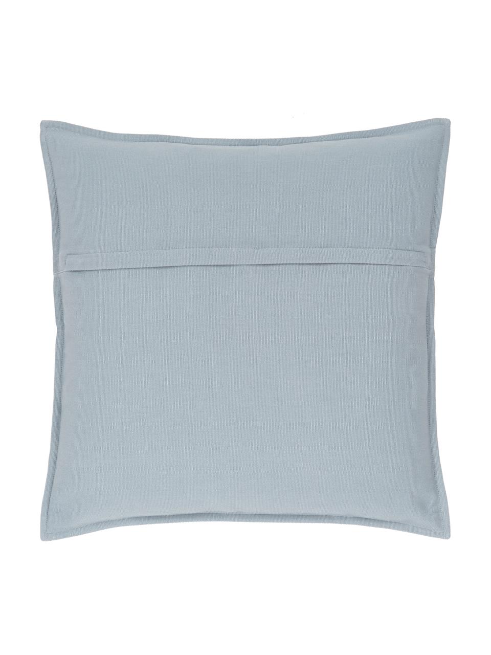 Poszewka na poduszkę z bawełny Mads, 100% bawełna, Niebieski, S 50 x D 50 cm