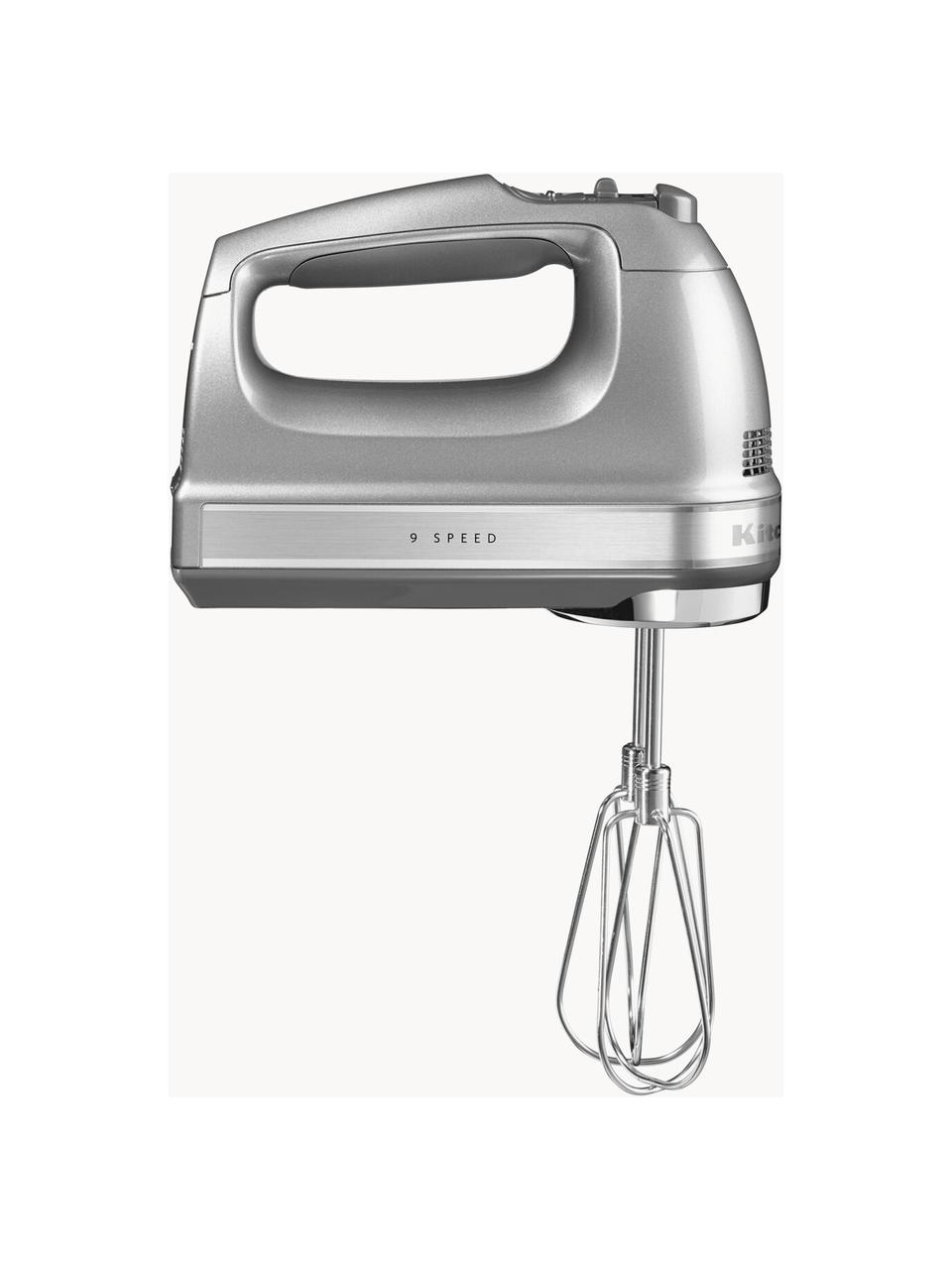 Handrührgerät KitchenAid, Gehäuse: Kunststoff, Grau, glänzend, B 15 x H 20 cm