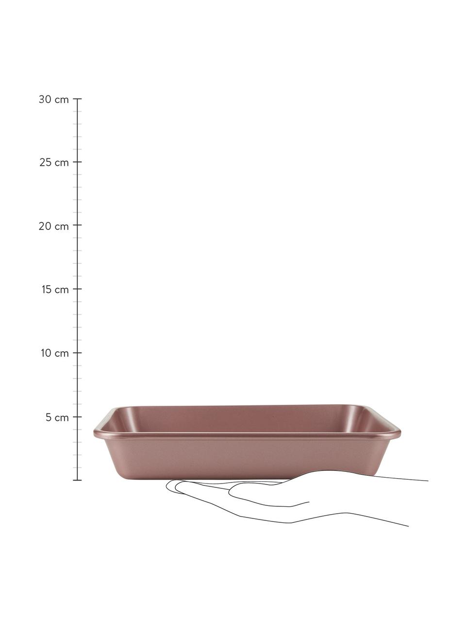 Bakvorm Castelnau, koperkleurig, Gecoat metaal, Koperkleurig, B 28 x D 21 cm