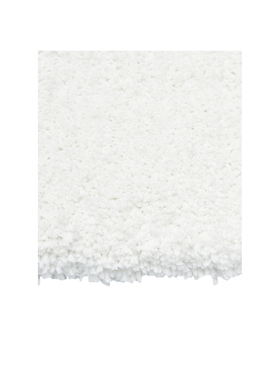 Tapis d'entrée épais et moelleux Leighton, Blanc crème, larg. 80 x long. 200 cm