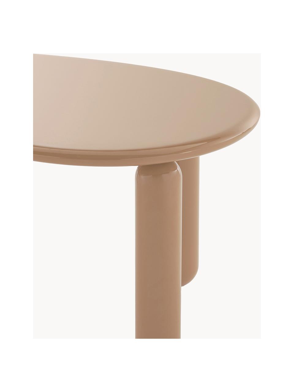 Table basse de forme organique Undique Mas, Beige, larg. 119 x haut. 59 cm