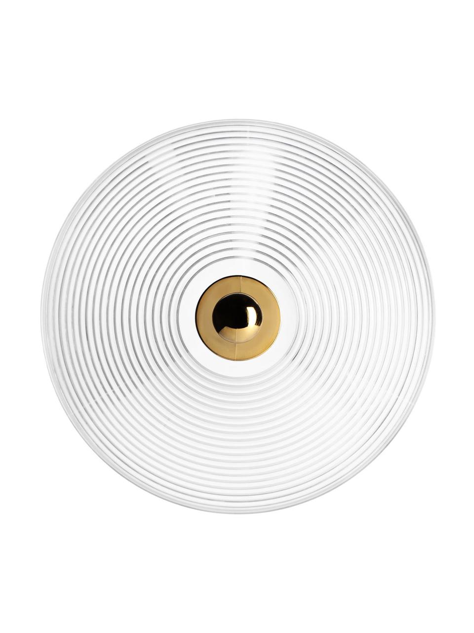 Contenitore Trullo, Manico: plastica, metallizzato, Grigio, trasparente, Ø 25 x Alt. 27 cm