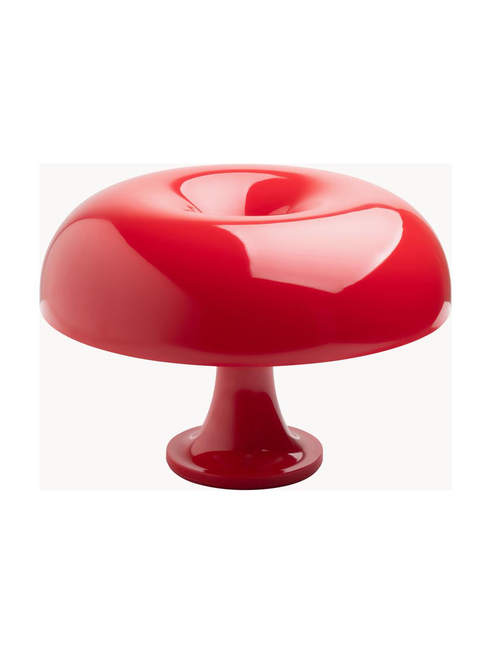 Kleine Tischlampe Nessino, Rot, Ø 32 x H 22 cm