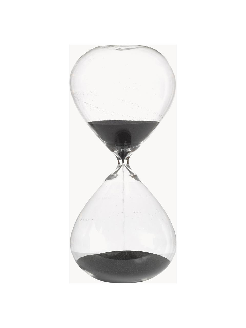 Presýpacie hodiny Ball, Čierna, Ø 12 x V 30 cm