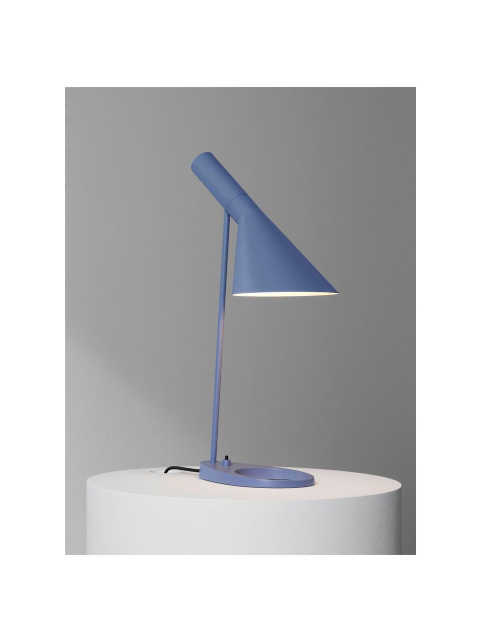 Bureaulamp AJ, verschillende formaten, Lamp: gecoat staal, Grijsblauw, Ø 25 x H 43 cm