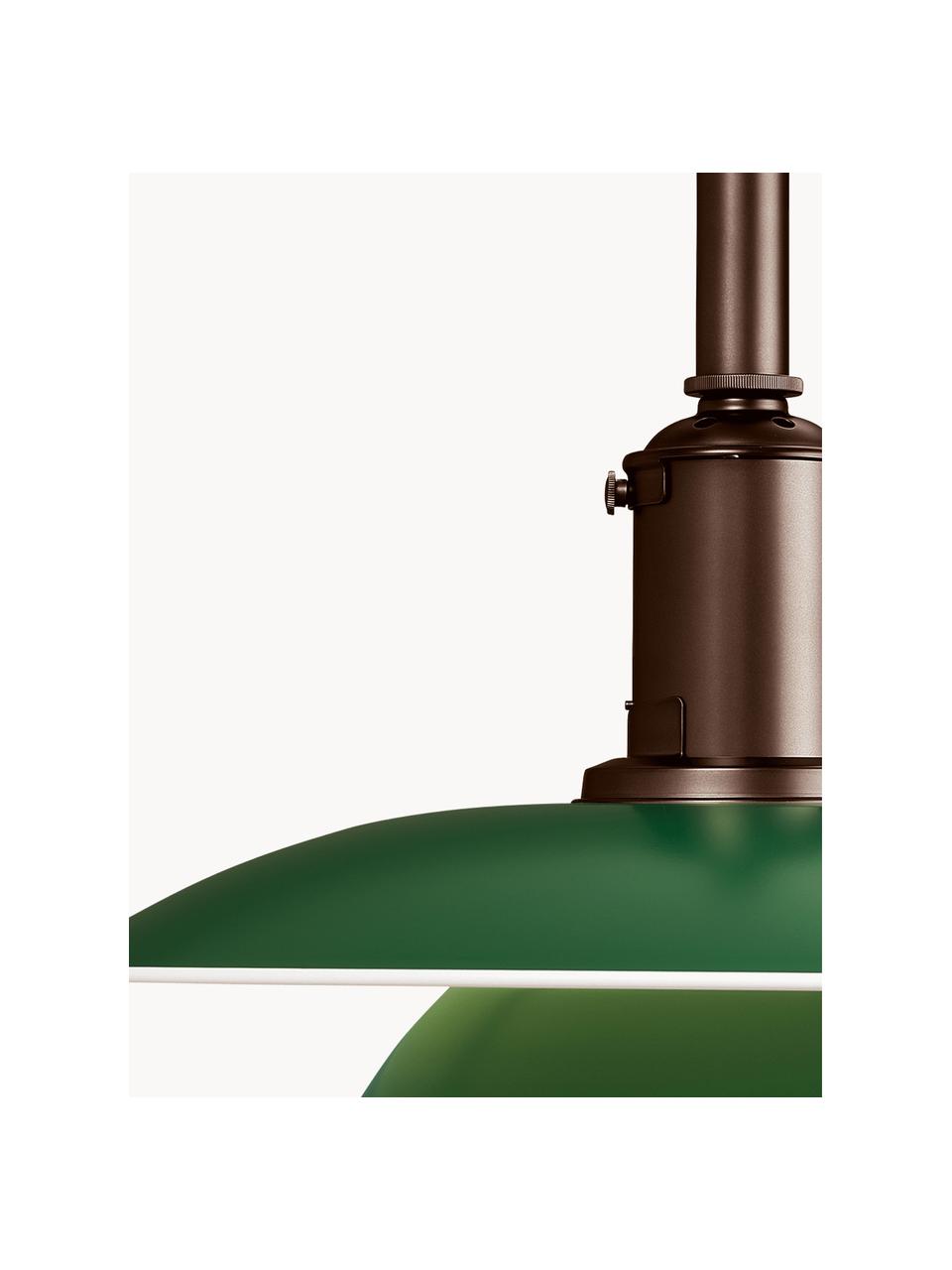 Lampada a sospensione PH 3½-3, Paralume: alluminio rivestito, Verde, rame, Ø 33 x Alt. 31 cm