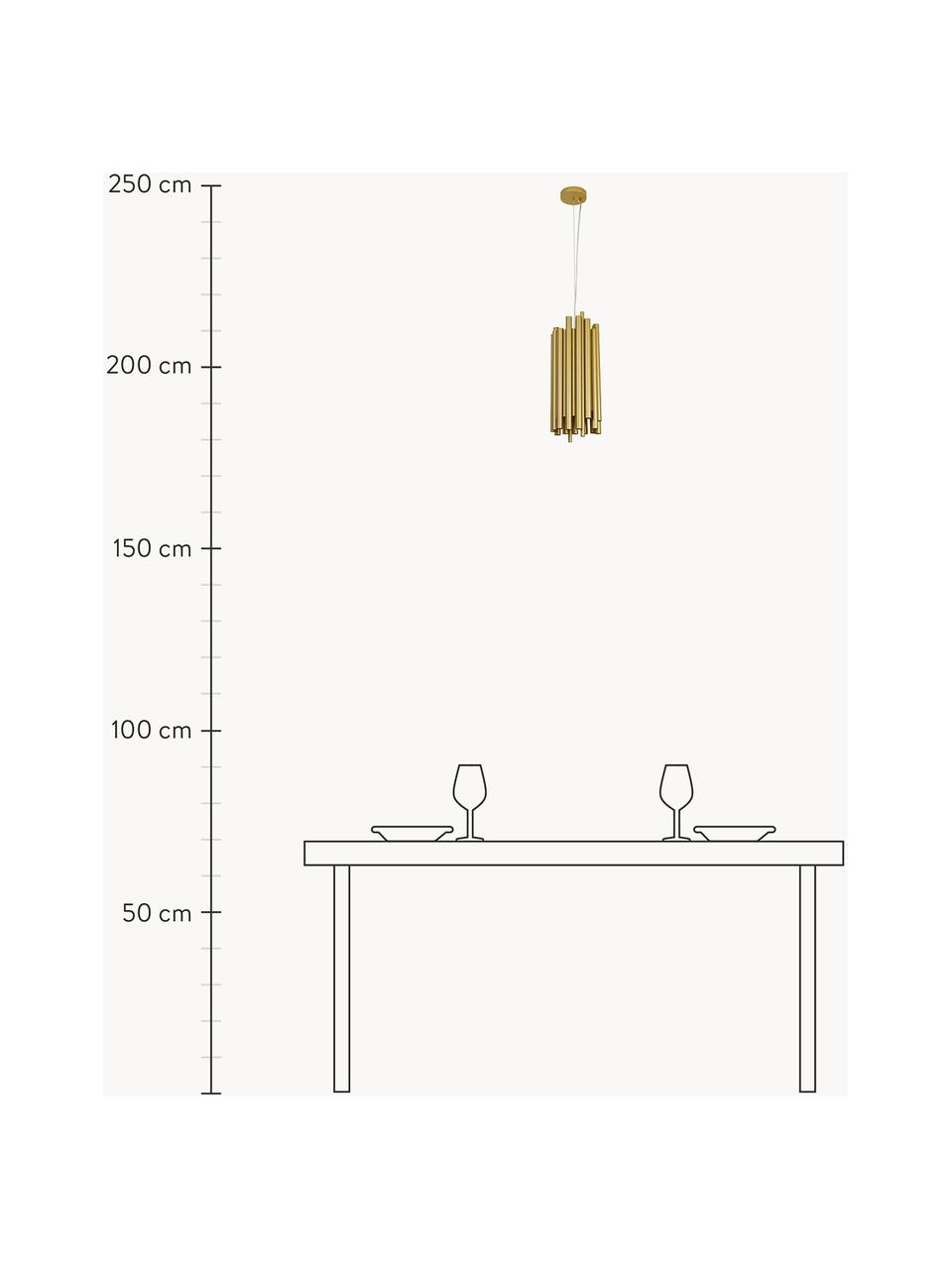 Lámpara de techo Bonjour, Dorado, Ø 32 x Al 35 cm