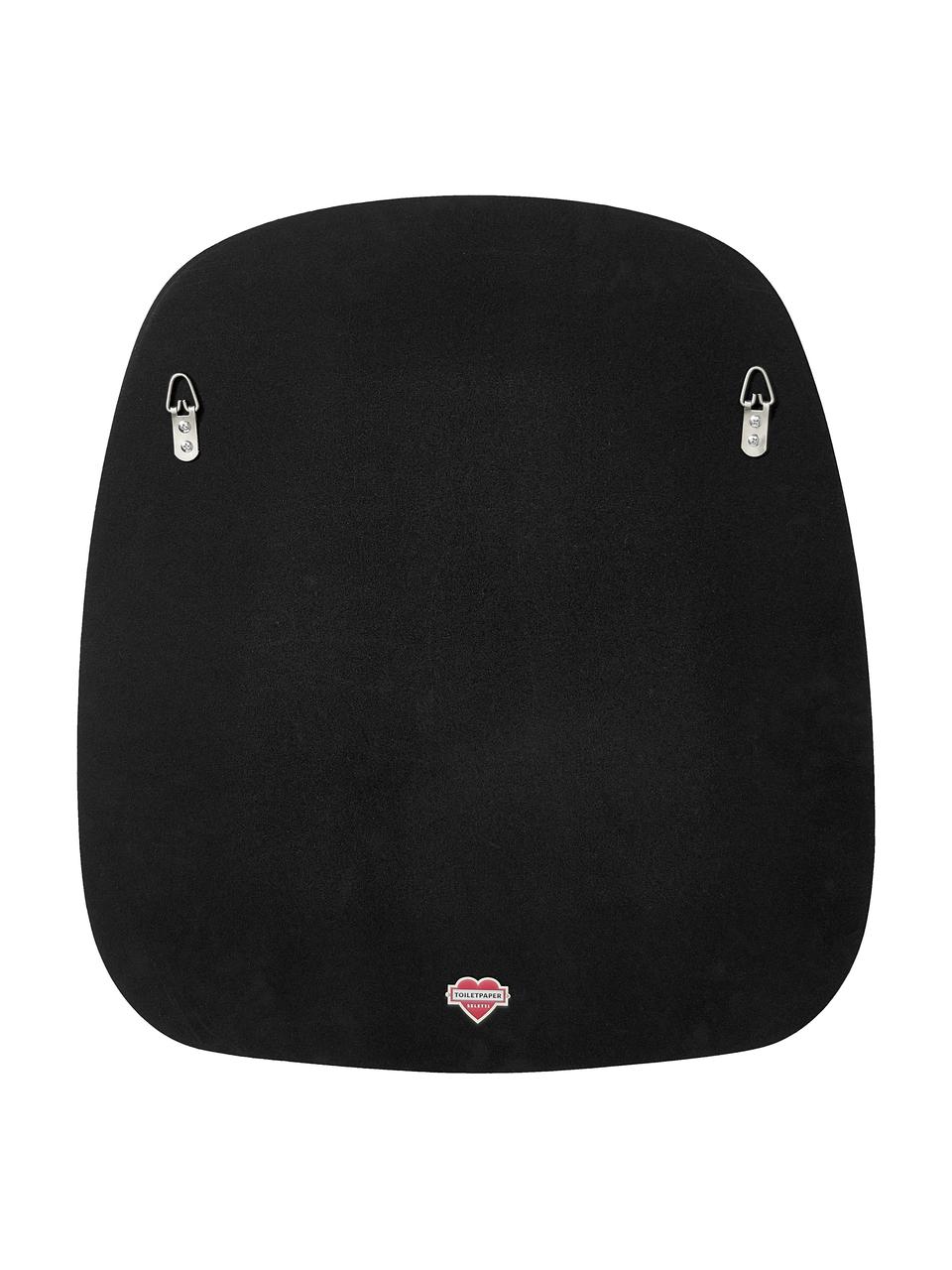Espejo de pared de diseño Lipsticks, Espejo: cristal, Parte trasera: tablero de fibras de dens, Manos con pintabios, An 54 x Al 59 cm