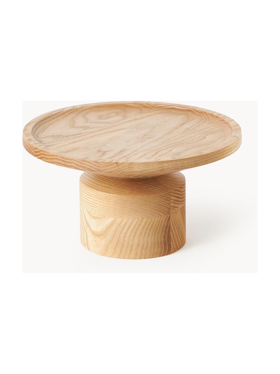 Plateau décoratif en bois de frêne Keoni, Bois de frêne, Ø 22 cm