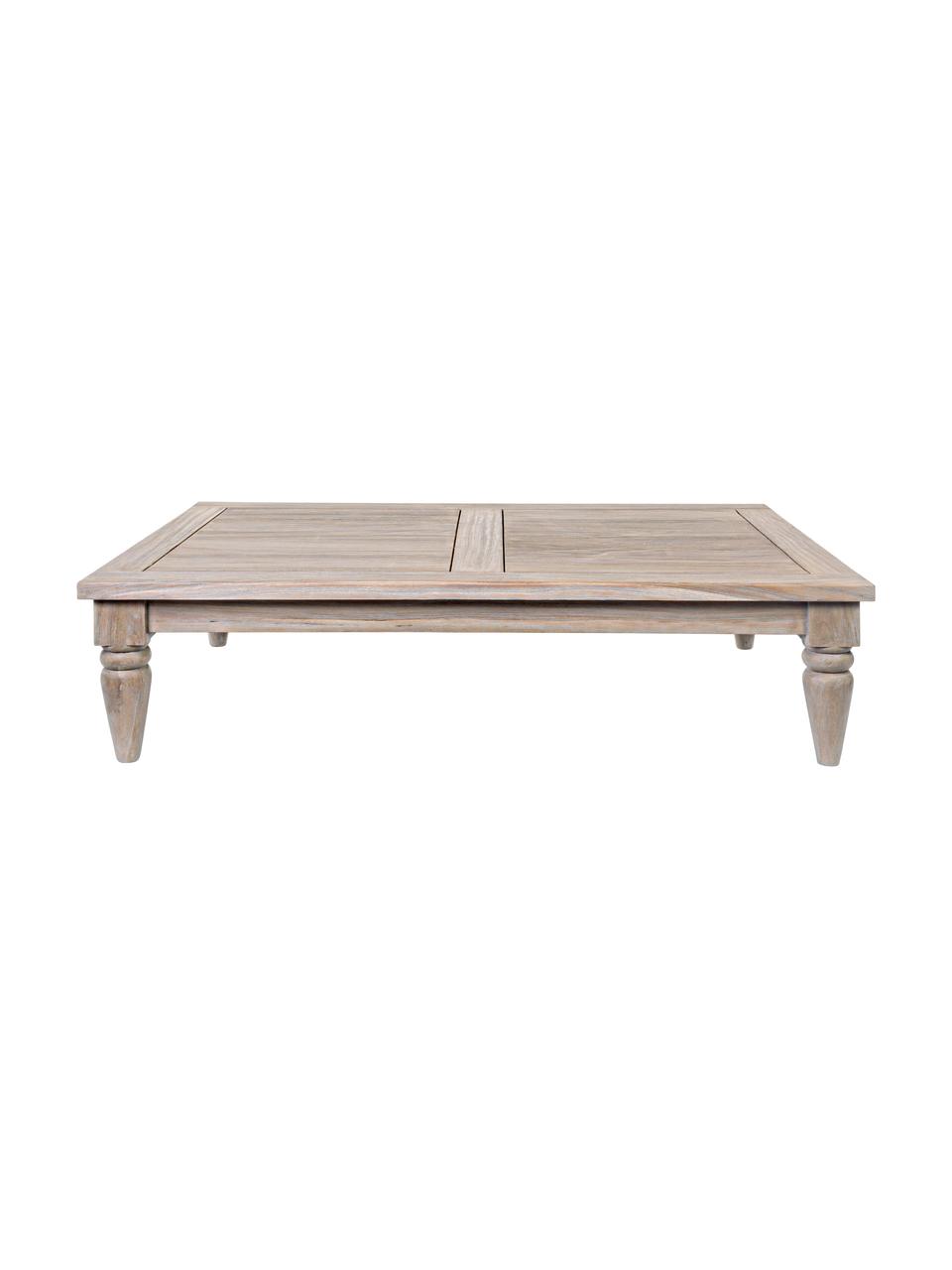 Tavolino da salotto in legno di teak Bali, Legno di teak, possiede le certificazioni FSC, Teak, Larg. 120 x Alt. 30 cm