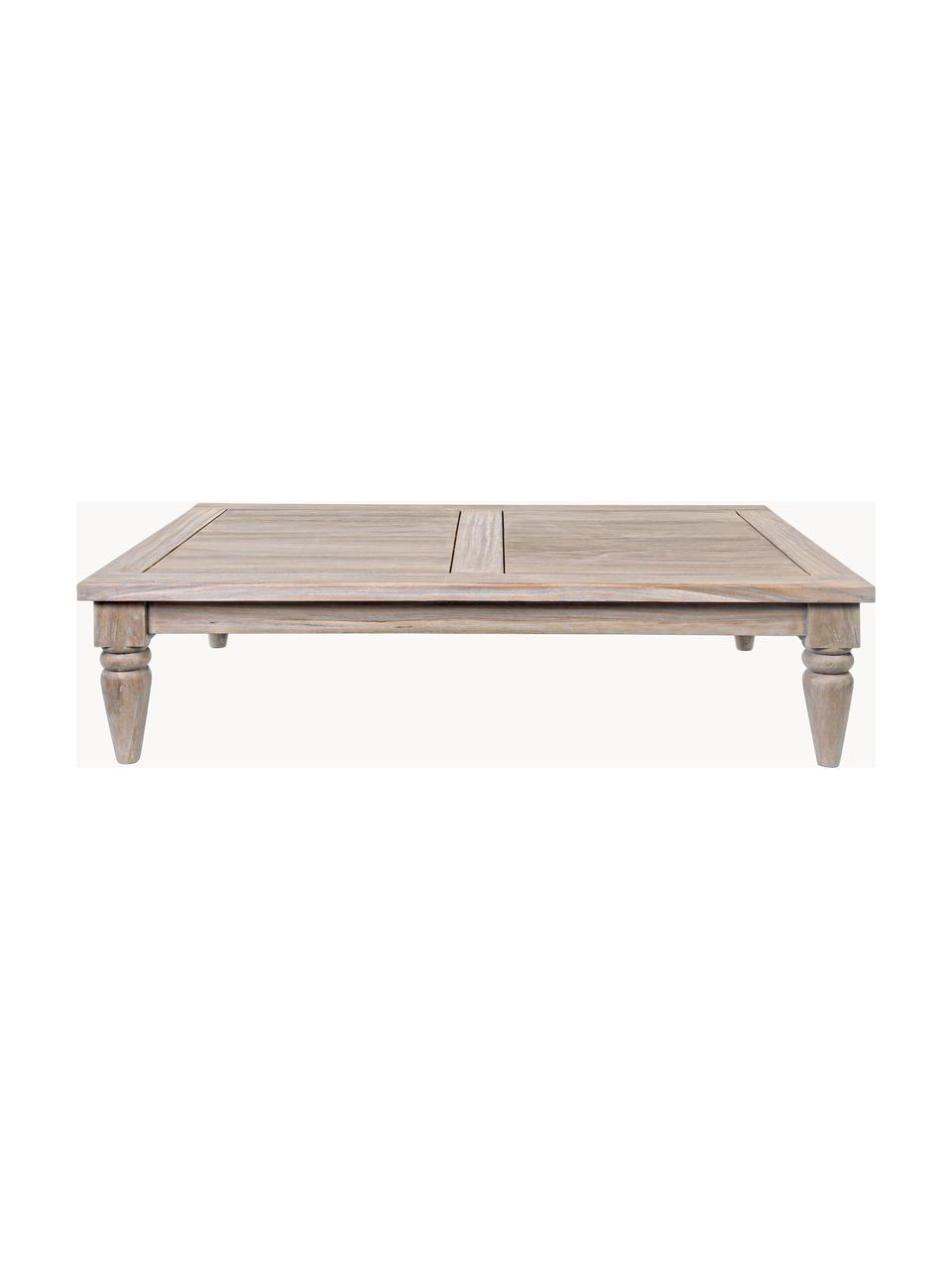 Couchtisch Bali aus Teakholz, Teakholz, FSC-zertifiziert, Teakholz, B 120 x H 30 cm