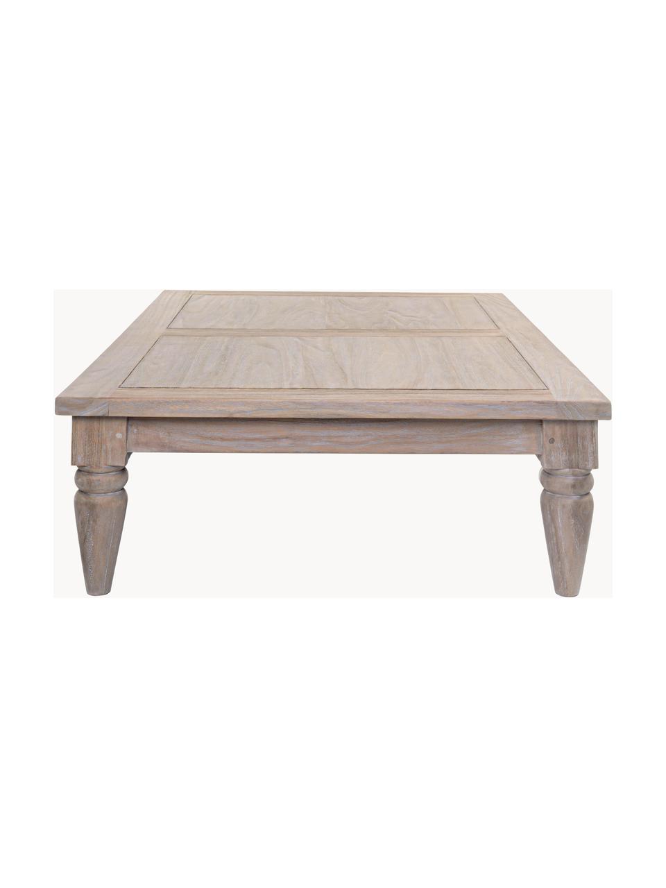 Salontafel Bali van teakhout, Teakhout, FSC-gecertificeerd, Teakhout, B 120 x H 30 cm